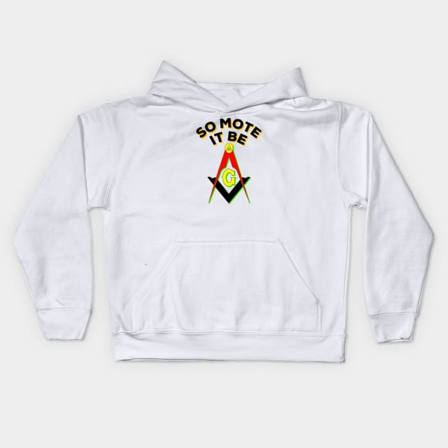 Freemason Kids Hoodie by IBMClothing